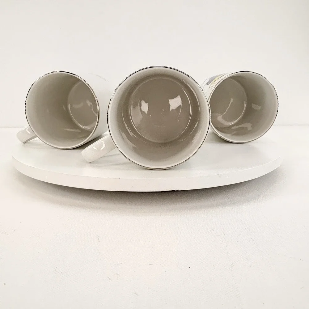 Pottery Barn Reindeer Mugs Christmas - Comet, Cupid &‎ Donner Coffee Tea Cup